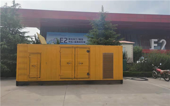 汾西1200KW发电机出租