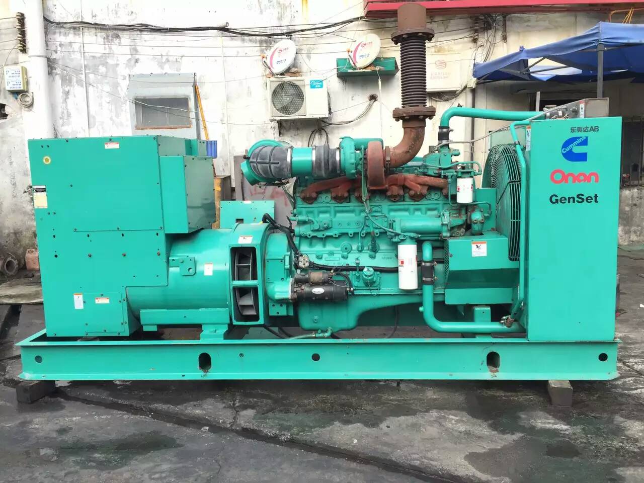 汾西租赁发电机-柴油发电机不正常冒烟的原因